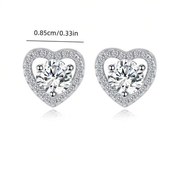 CERTIFIED Elegant Moissanite Diamonds - Shine Bright This Valentine's Day - Picture 4 of 6